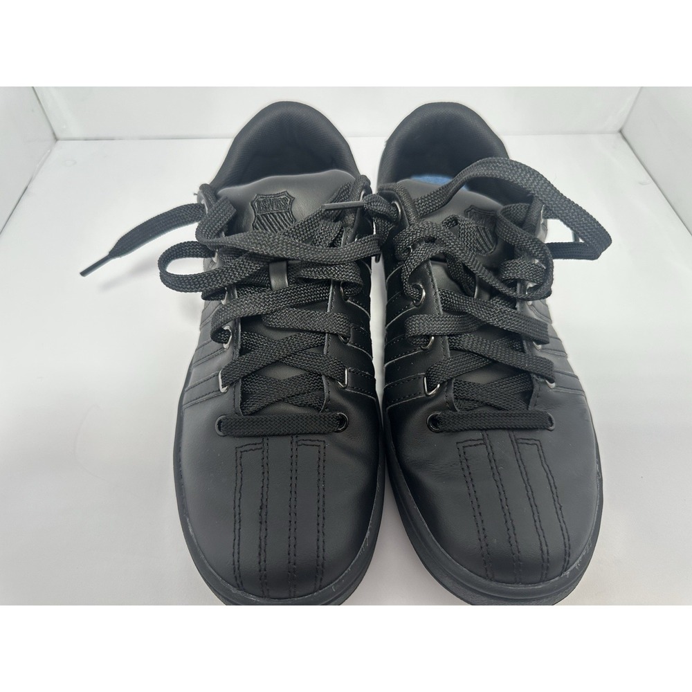 K-Swiss Court Pro II CMF Low Black Synthetic Sneakers US 9.5 Memory Foam woman's